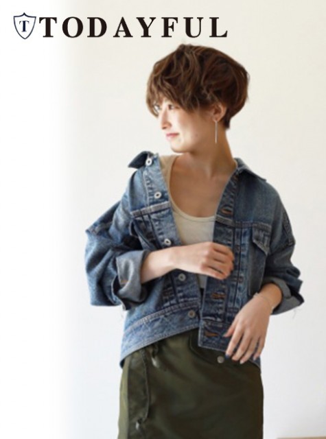 【美品】TODAYFUL　デニムジャケット 速報】 TODAYFULから人気のデニムジャケットや秋小物が追加生産
