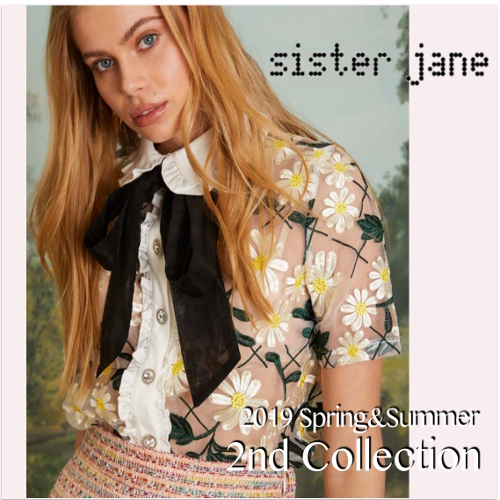 予約解禁】 sister jane 2019 SUMMER COLLECTION 第二弾が予約スタート ...