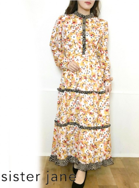 sister jane フラワープリントマキシドレス Dresses – Sister