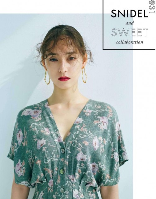 SNIDEL,COCO DEALから!!雑誌SWEETコラボワンピが登場!春らしいカラーと