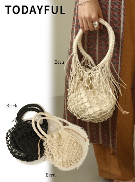 todayful ☆ Cord Crochet Bag