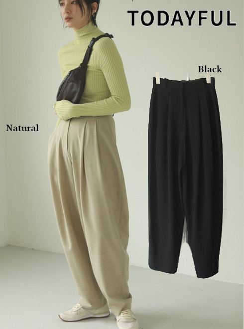 TODAYFUL Highwaist Tuck Trousers | myglobaltax.com