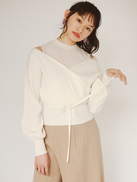 Lily Brown】春Collection多数入荷♪レイヤードニットやバックリボン ...