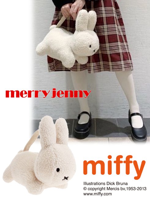 merry jenny ミッフィー ウエストポーチ ウエストバッグ - バッグ
