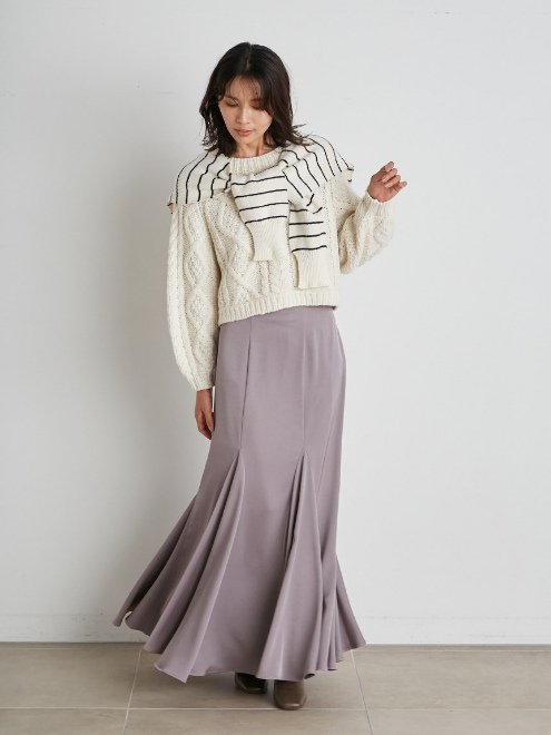 SNIDEL Autumn Winter Collection 】SNSで話題のマーメイドスカートが 