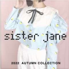 【sister jane 2022 AUTUMN COLLECTION 】ロンドン発のキュートなインポートブランドから秋最新作到着♪