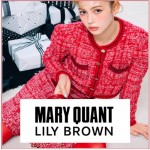 【 LILY BROWN × MARY QUANT コラボ 】デイジーアイコンのウールコートやニット、キャッチ―なアクセサリーが入荷