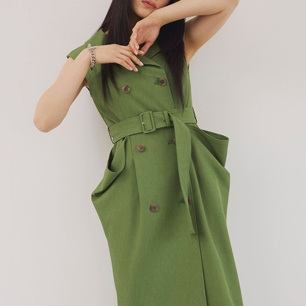 LILY BROWN 24 SPRING COLLECTION 】技ありデザインのトレンチジレ