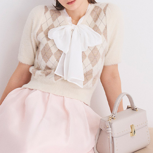 CELFORD (セルフォード)パイピングデザインツイードジャケット