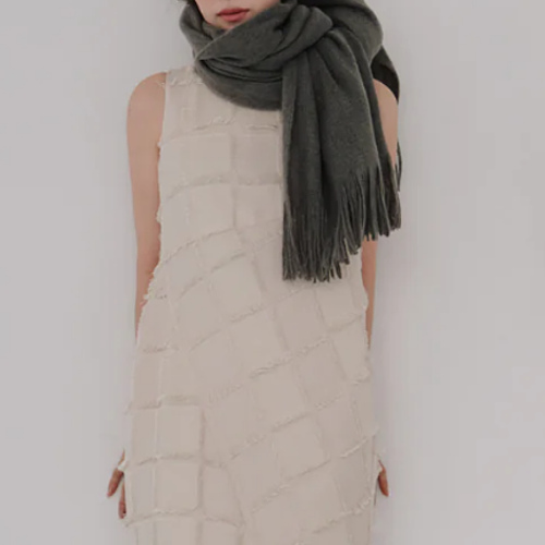 hella (ヘラ)cut jacquard patchwork dress 25秋冬2 【h253-44】マキシ