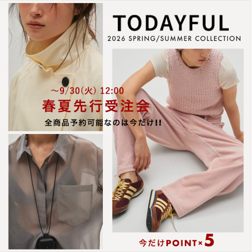 TODAYFUL (トゥデイフル）Puffsleeve Knit Tops☆ 26春夏予約
