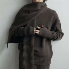 【 anuke Winter Collection 】トータルコーデ できる アームウォーマー と ニット パンツ が入荷♪再入荷の ダウン や スリット ニット など、こなれ感漂うアイテムをご紹介