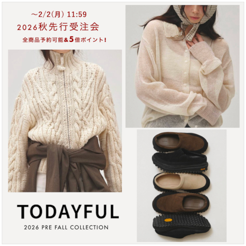 TODAYFUL トゥデイフル その他小物｜正規取扱HeartySelect