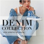 【 2026 Spring DENIM COLLECTION 】CONVERSE コラボ スニーカー や定番人気の Levi’s 別注パンツ、バルーン ブルゾン など 春に着たいデニムアイテムをピックアップ♪