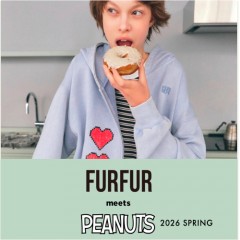 予約スタート♪【 FURFUR meets PEANUTS コラボ  】世界的に有名な ビーグル 犬「 スヌーピー 」がデザインされた、愛らしい パーカー や ビッグ トート バッグ が登場