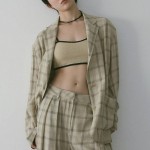 【 anuke (アンヌーク) SPRING COLLECTION 】マニッシュ な チェック柄 セットアップ や シアー感がおしゃれな オーバー Tシャツ、リネン シリーズなど新作をご紹介♪