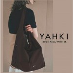 【 YAHKI 2026 AUTUMN/WINTER COLLECTION 】人気の ハート モチーフ ポーチ や 大人可愛い 巾着 ショルダー 、 キャンバス トート バッグ など シティライクな新作が入荷
