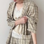 【 anuke (アンヌーク) 2026 SUMMER SALE 30&OFF 】シャツ感覚のチェック ジャケット ＆ タック パンツ や レイヤード ワンピ など コーデの主役になるアイテムがお得に♪