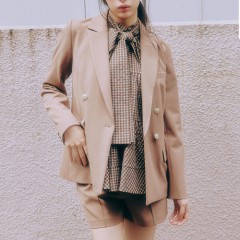 【 LILY BROWN AUTUMN COLLECTION 】秋を感じる アーガイル ニット や ツイード セットアップ 、 ダブル ジャケット など マニッシュ さとレディな抜け感が同居する新作入荷