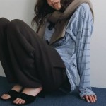 【 anuke PRE-FALL WINTER COLLECTION 】完売だった ボーダー Tや ロング ブーツ が追加! フライト ジャケット や フリース パンツ など 人気の秋アイテムをご紹介