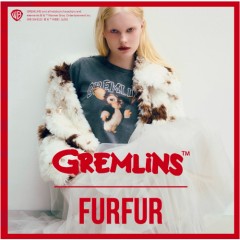 【FURFUR × GREMLINS】愛らしいギズモ が存在感を放つ ニット や チャーム など大ヒットファンタジー映画『 グレムリン 』とのスペシャルコラボが予約スタート♪