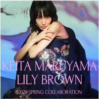 予約解禁!!【 LILY BROWN × KEITA MARUYAMA コラボレーション 】夜桜がテーマの スカジャン や ボタニカル ワンピ 、 タッセル ポーチ など優美でロマンティックなラインナップ