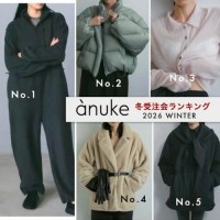 明日 6/30(火) 10:00まで!!【 anuke 2026 WINTER COLLECTION 受注会 !!】全カラー全サイズ 予約できる受注会♪ みんなが気になっているアイテムをランキングでご紹介 明日 6/30(火) 10:00まで!!【 anuke 2026 WINTER COLLECTION 受注会 !!】全カラー全サイズ 予約できる受注会♪ みんなが気になっているアイテムをランキングでご紹介