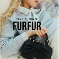 ただいまより予約解禁!!【 FURFUR 2026 AUTUMN COLLECTION 】人気の エコファー バッグ をはじめ 遊び心あふれる フリル や フェミニン な ボウタイ が魅せる 秋コレクション